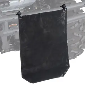 Utv Trash Sack PVC Mesh Bag, Durable Trash Bag, Compatible with Polaris Rzr, Can-Am, Cfmoto, Teryx, Mule, Arctic Cat, Pioneer, Golf Cart, Most Models
