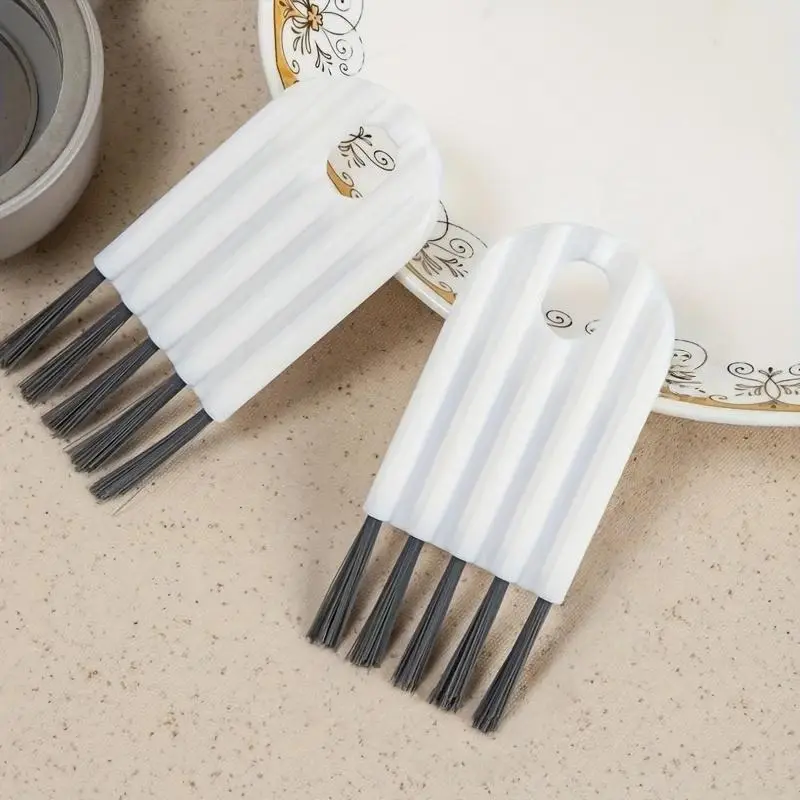 Handheld Computer Keyboard Cleaning Brush Set (2-Piece) with Curled Cover Brush, Removable & Washable Home Office Dust Removal Tool, Ideal Holiday Gift