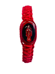 Santa Muerte Knotted Rope Bracelet Santa Muerte Knotted Rope Bracelet