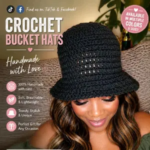 Crochet Bucket Hat