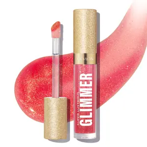Revlon Super Lustrous Glimmer Gloss Hydrating Lightweight Lip Oil with Plant-Based Squalane & Light Reflecting Emollients for Radiant Lips
