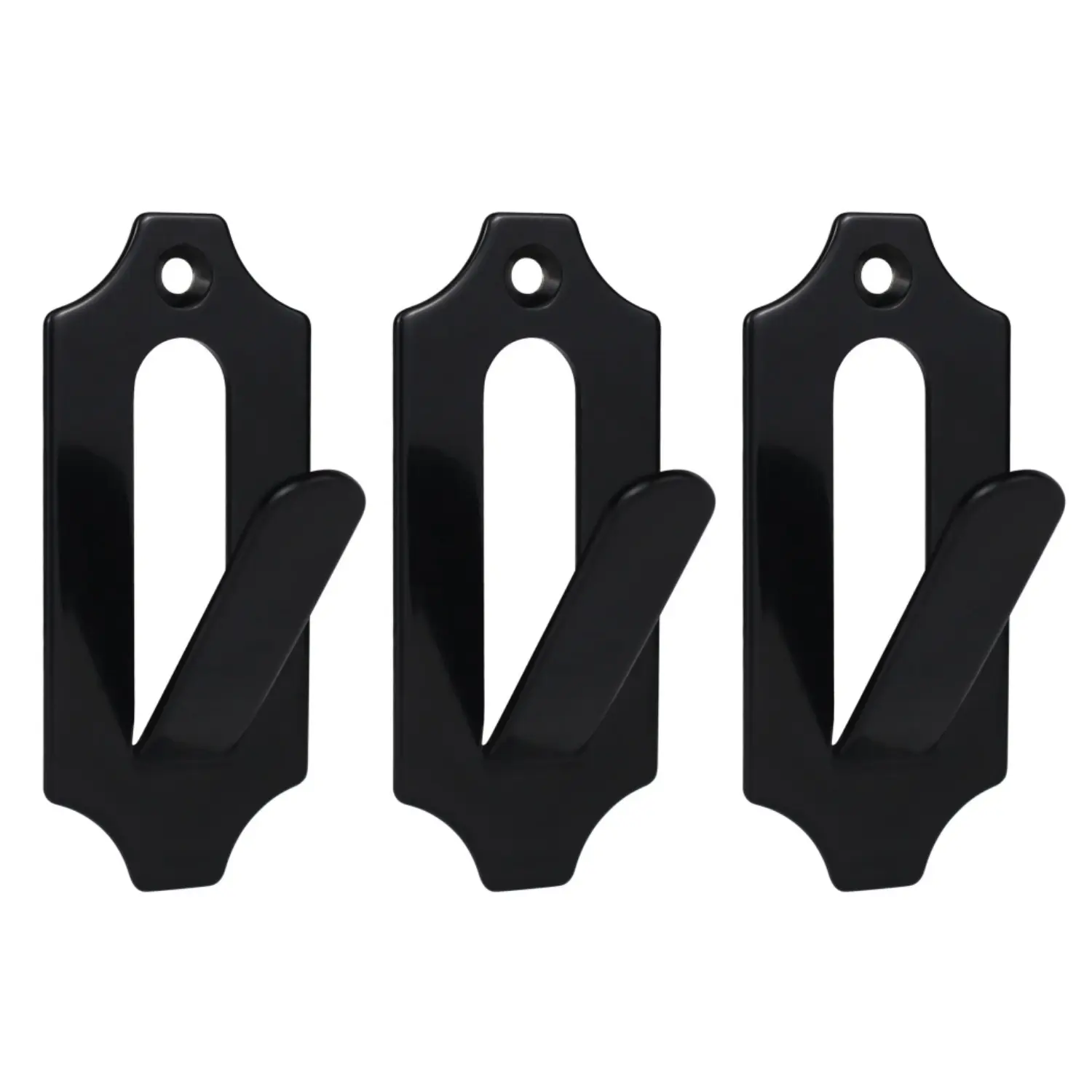 Decorative Stainless Steel Skull Mount Hook, 3-Pack Hangers Great for Hanging Deer, Mule, Antelope, Coyote and Small Game Animals
