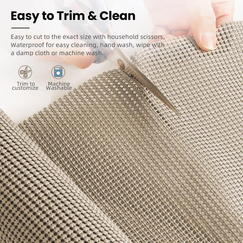 BAGAIL Drawer and Shelf Liner, 24 in X 20 Ft Non-Adhesive Shelf Liners Cabinets, Thick Strong Liners Desk, Shelves, Bathroom Drawers, Cabinet Protection - Beige Coasters Tableware sponge home  scents home  scent diffuser  blend home bundle luxury  spray