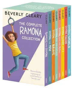 The Complete 8-Book Ramona Collection: Beezus and Ramona, Ramona and Her Father, Ramona and Her Mother, Ramona Quimby, Age 8, Ramona Forever, Ramona the Brave, Ramona the Pest, Ramona's World (Ramona) by Beverly Cleary||Jacqueline Rogers [Paperback Book]