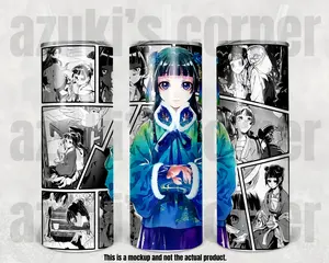 Anime Manga Panel Tumbler 20/25 oz featuring Maomao from Apothecary Diaries (#50)