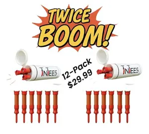 TNTees 12-Pack Funny Golf Gift for Golfers - Golf Christmas Gift and Stoking Stuffer