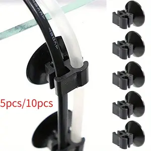 Aquarium Suction Cup Clip Fish Tank Oxygen Tube Hose Pump Power Cord Buckle Wire Finisher Suction Cups Aquarium Accessories Aquarium Air Pump