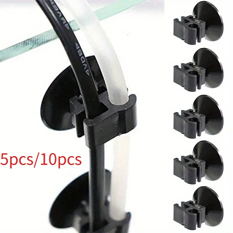 Aquarium Suction Cup Clip Fish Tank Oxygen Tube Hose Pump Power Cord Buckle Wire Finisher Suction Cups Aquarium Accessories Aquarium Air Pump