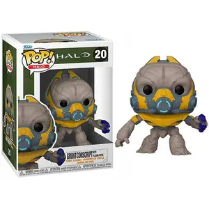 Funko Pop! Grunt Conscript w/ Plasma Pistol Halo 20 Vinyl Figure in PopShield Protector