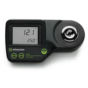 Milwaukee MA872 Digital Refractometer for Fructose for Brewers, Fruit Growers
