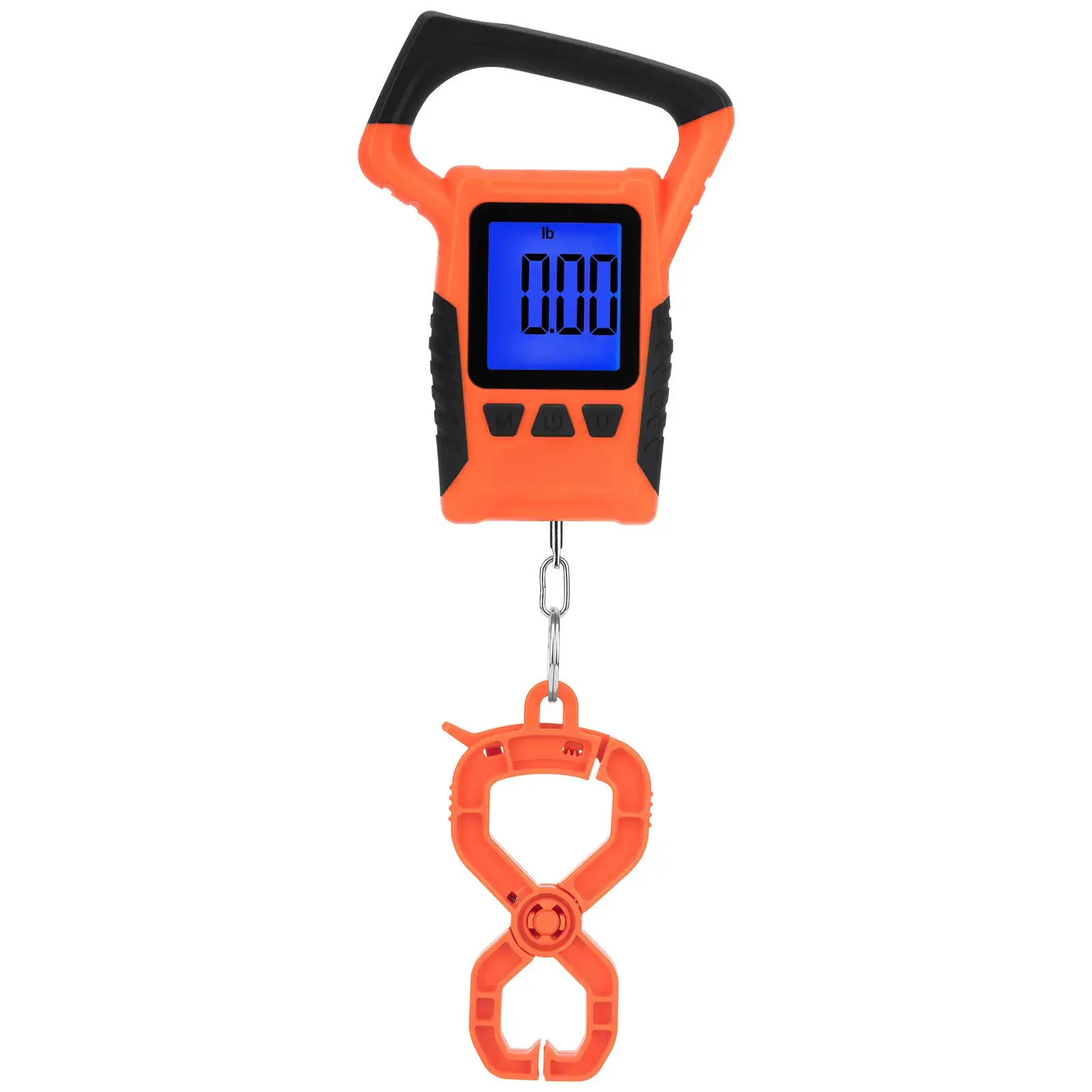 Heavy-Duty Fishing Scale and Digital Tool Set - Waterproof 110lb Capacity with Fish Lip Grip, Pliers in a Non-Woven Case for Saltwater, Saltwater Fish Weighing