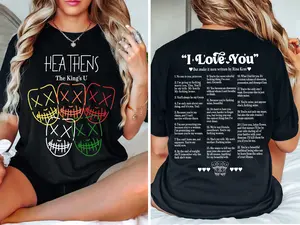 Legacy of Gods Book Quotes T-Shirt, The Heathens Sweatshirt, Rina Kent Merch, Dark Romance Hoodie, I Love You Booktok Sweater