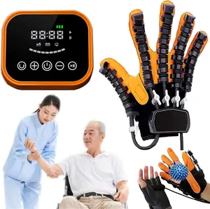 Upgrade Rehabilitation Robot Gloves for Stroke and Hemiplegia Patients, Finger Training Recovery Trainer Devices, Rehabilitation Hand Trainer AIDS Robot Gloves