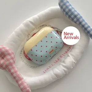 Blue polka dots for Airpods / Airpods Pro / Airpods Max Cases Cute Gift Idea Unisex Airpod case