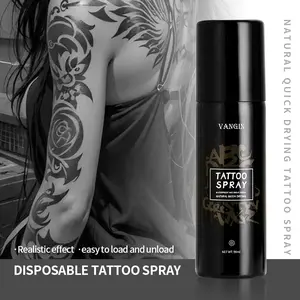 VANGIN Tattoo Spray - Alcohol-Free 90ml Daily Care Solution for Piercings - Quick Drying & Versatile Application - Essential After-Care for Belly Button, Lip, Nose, Ear Piercings