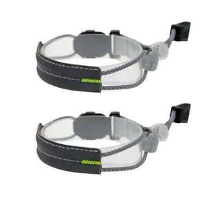 Bike Pants Strap Cycling Reflective Ankle Bands Adjustable Pant Leg Straps for Biking Cuff Wrist Ankle Bands Backpack Strap for Running,Walking,Jogging 2 PCS