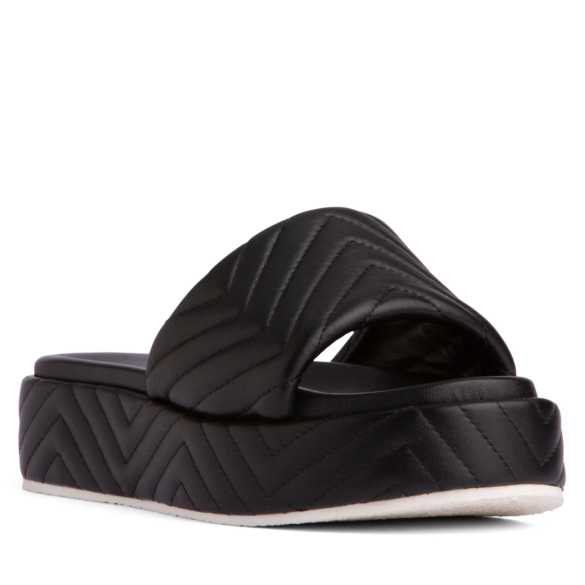 Deedee Platform Leather Sandal