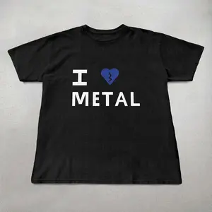 I Love Metal Shirt, Cute shirts, Band shirts, Band tees, indie shirts, Either/or album tee, Elliot Smith graphic tee, Unisex cotton shirt