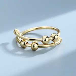 Fidget Bead Ring Female