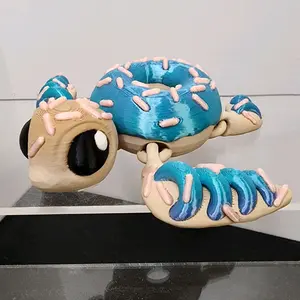 Donut Turtle with Sprinkles - Fun and Delicious Treat for Kids and Adults