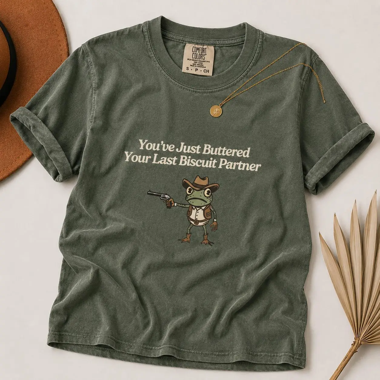 Comfort Colors You’ve Just Buttered Me Up Shirt, Funny Food Pun Graphic Tee, Cute Butter Lover T-Shirt, Retro Foodie Shirt, Unisex Casual Tee