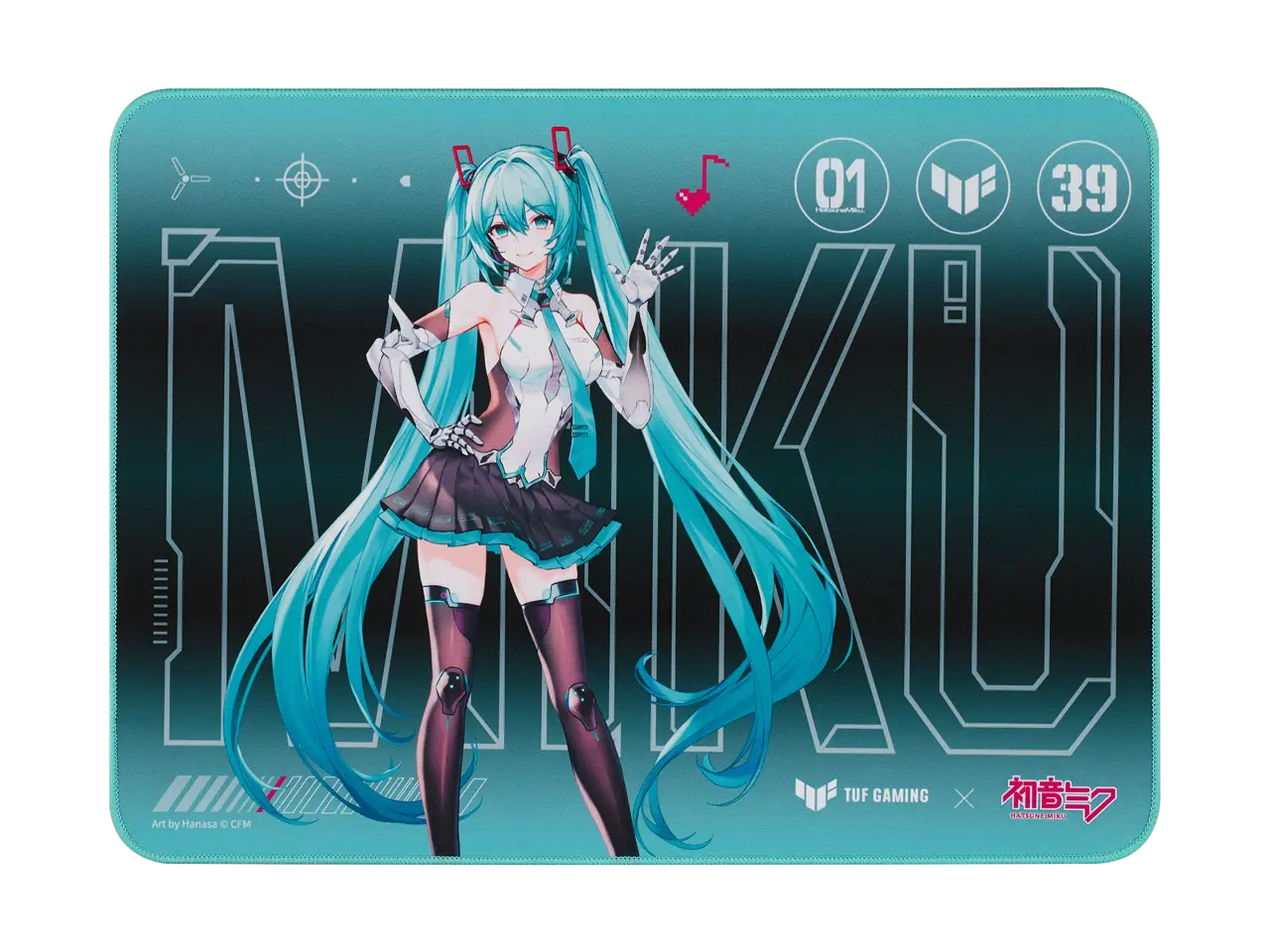 yuki aim kitsune glass mousepad - TikTok Shop