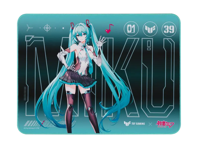ASUS NC19 TUF GAMING P1 HATSUNE MIKU EDITION Gaming Mouse Pad