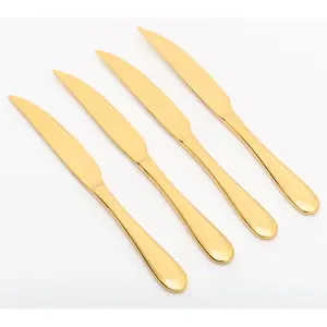 Lenox 18/10 Colored S/S 4-Piece Steak Knife Set