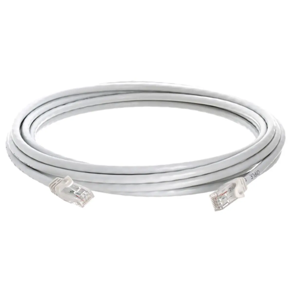 Cmple 954-N CAT 6 UTP Ethernet Cable - 500MHz, 10 FT White, for Ethernet LAN Network Connections, Ethernet Cables