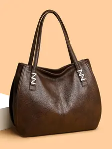 Women's Shoulder Bag, Large Handheld Tote Purse, Stylish and Spacious Design, Perfect for Daily Use, Fashionable Accessory