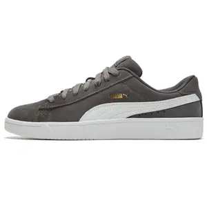 Men's & Women's PUMA Court Breaker Derby Leather Low-Top Athletic Shoes, Closed-Toe Casual Trainers