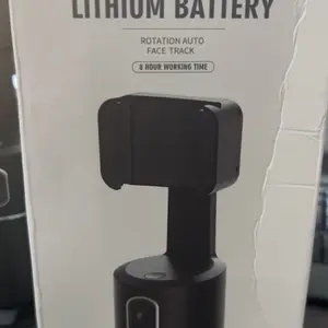 Product Review of auto Face Tracking Tripod, Mother's Day Gift,No App Required, 360° Rotation Face Body Phone Camera Mount Smart Shooting Phone Tracking Holder for Live Vlog Streaming Video, Rechargeable Battery Accessories Selfie from R**y