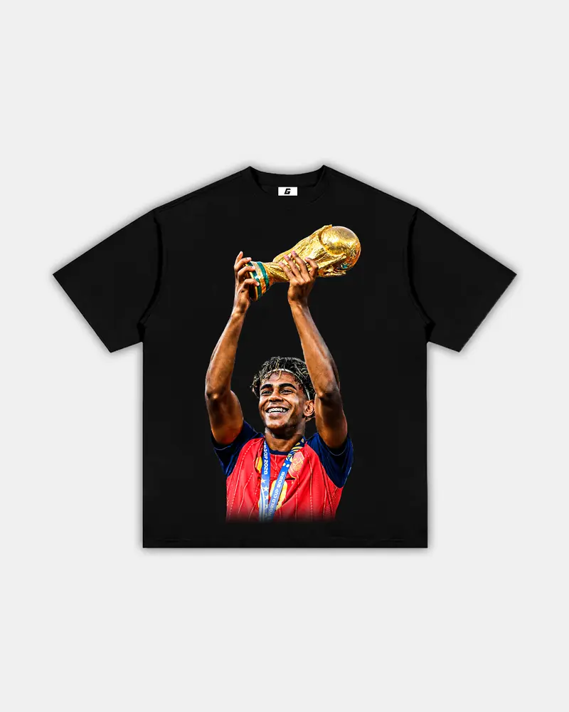 Youth and Adult LAMINE YAMAL "CROWNED" TEE