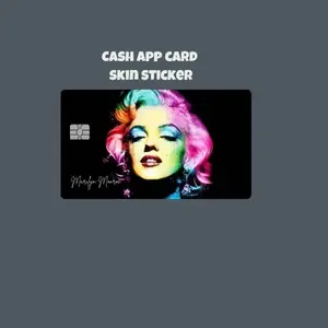 Debit Card Cover Skin Removable Sticker Adhesive Add Personal Touch to Your Card set of 2