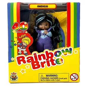 40th Anniversary Rainbow Brite Series 2 - Indigo Figure - 2.5' Inch