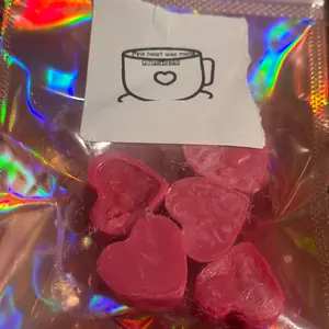 Pink Heart Wax Melts - Perfect for Home Decor and Candle Use