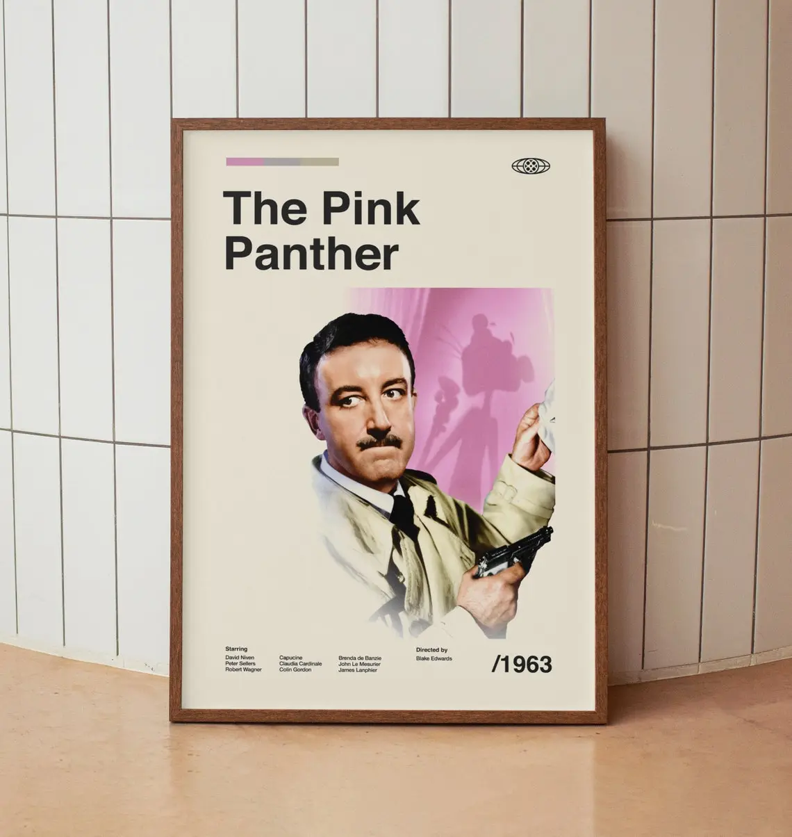 The Pink Panther Poster Wall Art Decor for Room Aesthetic Home Decoration Modern Trendy Design Gift Idea