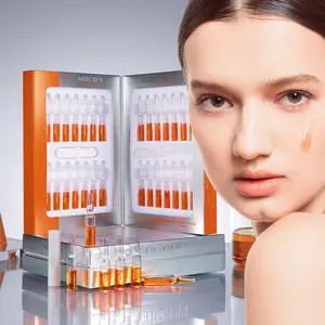 Dream Blue Astaxanthin Cell Yeast Brightening Moisturizing Serum 2ML X 28, Face Skin Care Essence, Deep Hydration, Collagen & Niacinamide, Hydrating