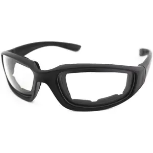 3 Pairs Motorcycle Riding Glasses Padded Goggles UV Dustproof Windproof Motorcycle Sunglasses for Outdoor Activities