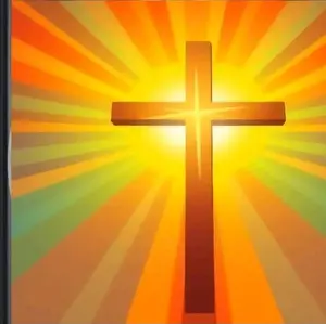 Country Grace Revival - Inspirational Christian Music Album with Vibrant Cross Design and Healing Sounds