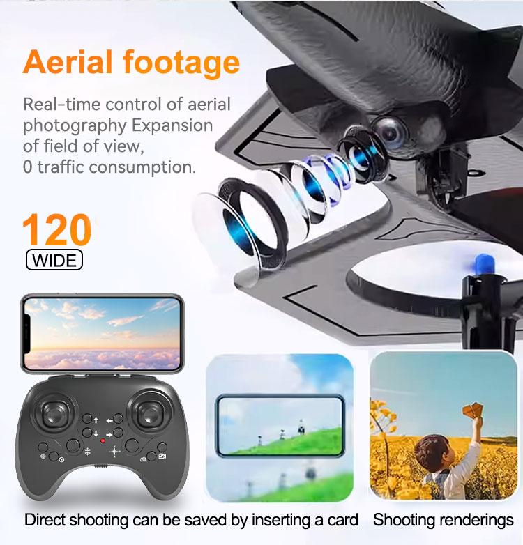 tongli Kids Aerial Photography Drone Foam Airplane Electric Stunt RC Aircraft 4-Axis Quadcopter with Flip Stunts EPP Soft Foam Easy to Control for Beginners Crash-Resistant Durable RC Drone Toy for Ages 8-14 Ideal Gift for Christmas Halloween Thanksgiving