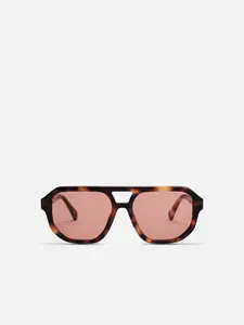 OLEA in Havana Acetate Amber Brown Sunglasses