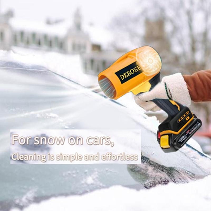 Cordless Turbo Jet Leaf Blower – High-Power Brushless Motor, Violent TurboFan for Car Drying, Dust Cleaning & Snow Removal – Handheld & Lightweight for Outdoor & Garage Use