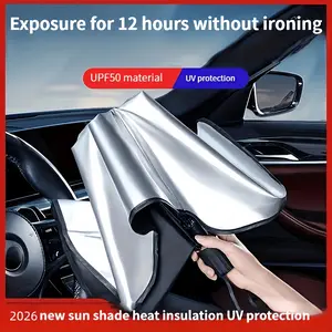 1pc   Sunshade, Front Windshield Sun Protection and Heat Insulation, Portable Parking Umbrella for  Interior, UV Protective Sunshade