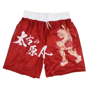 BAKI Men's Basketball Shorts Workout Sport Knee Pants with Pockets