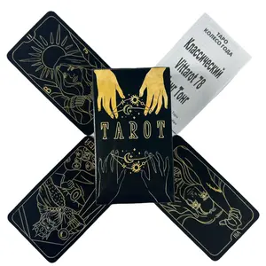 Russian Rider Tarot Cards A 78 Deck With Paper Guidebook Oracle Visions Divination Edition Borad Playing Games