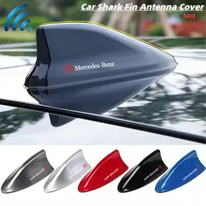 Car Shark Fin Antenna, Universal Enhanced Signal Roof Mount Antenna Decor, Suitable for All Mercedes Models, Car Accessories