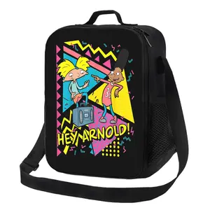 Funny Lunch Bag for Women Men Waterproof Reusable Portable Thermal Cooler Bag Ideal for Work Party Travel Picnic