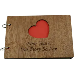 1 Year Our Story So Far - Scrapbook, Photo album or Notebook Idea For 1st Anniversary