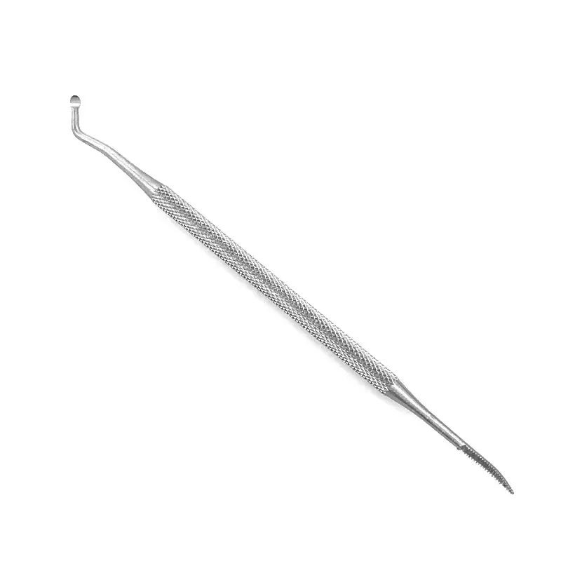 Double-Ended Ingrown Toenail Lifter & Pedicure File Beveled Wide